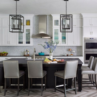 75 Beautiful Kitchen With Black Countertops Pictures Ideas September 2021 Houzz