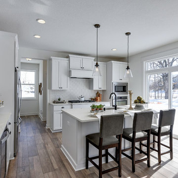 Open Concept Kitchen with Large Island for Entertaining