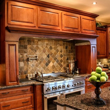 Open Concept Traditional Kitchen