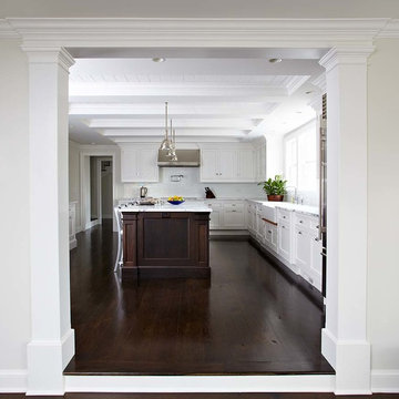 Open floor plan kitchen renovation