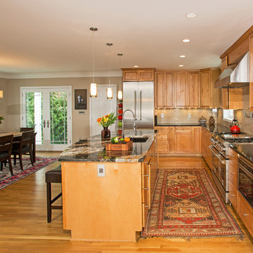 Open Kitchen & Dining Room