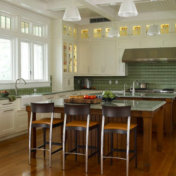 Open Kitchen with double islands