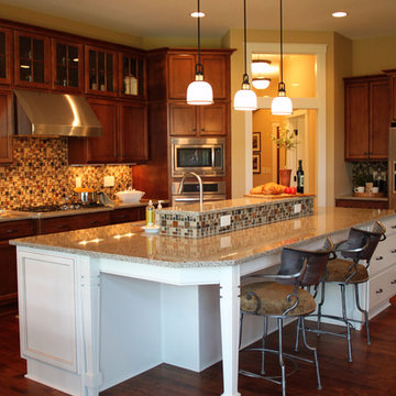 Open kitchen with Huge Island