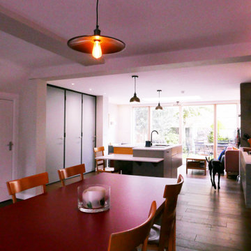 Open plan kitchen and dining, Cleveland Road