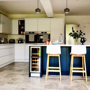 Open plan kitchen & living space