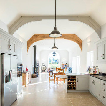 Open Plan Kitchen and Living Space - Converted School House, Wiltshire