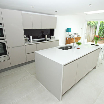 Open plan kitchen space - The Cashmere kitchen