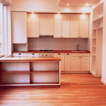 Open Plan Kitchen with Island Unit