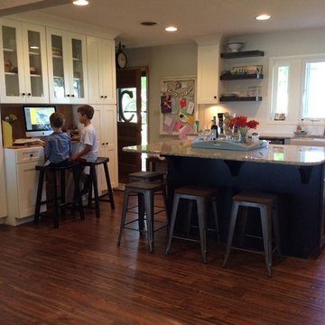 Open space kitchen remodel