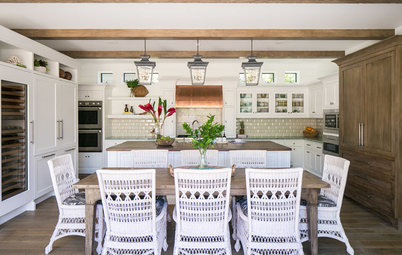 New This Week: 3 Breezy White-and-Wood Dream Kitchens