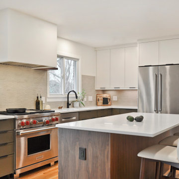 Organic mid century Kitchen