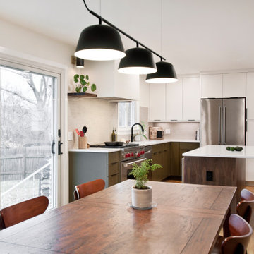Organic mid century Kitchen