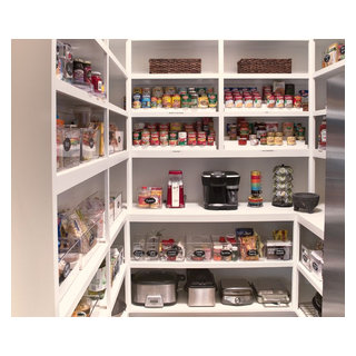 Organized Pantry - Contemporary - Kitchen - Richmond - by Abundance ...