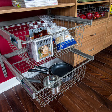 Organized Pantry Shelving