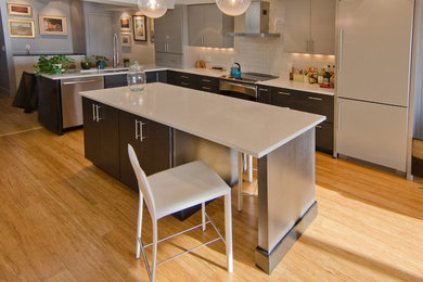 Kitchen - modern kitchen idea in Boston