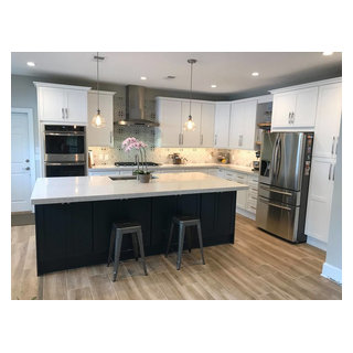 Our Work - Modern - Kitchen - Jacksonville - by Quick Construction LLC ...