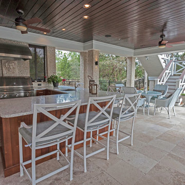 Outdoor Kitchen and Grill