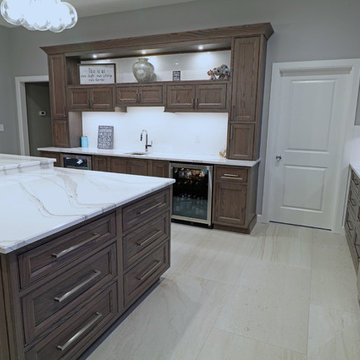 Oxford Stained Oak Kitchen