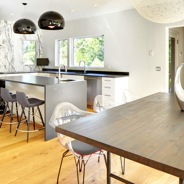 Oyster Shores Contemporary Barn Home