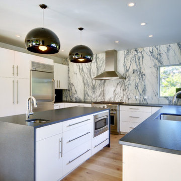 Oyster Shores Contemporary Barn Home