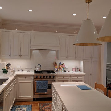 Pacific Heights - entire house of white cabinetry