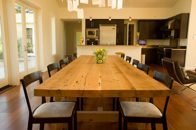 Example of a dining room design in San Francisco