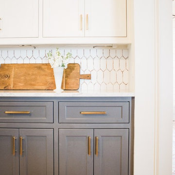 Painted Brick with Southern Charm