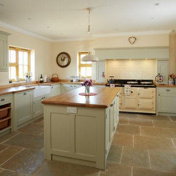 Painted Country Kitchen