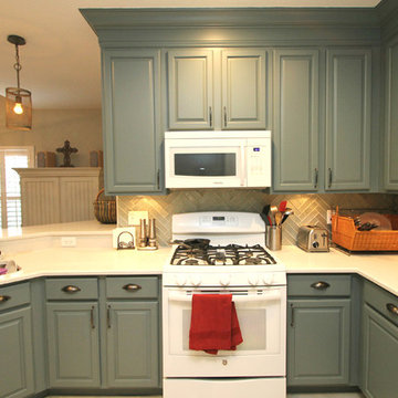 Painted Kitchen Cabinets Remodel