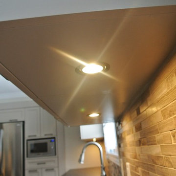 Painted Kitchen: Light Taupe