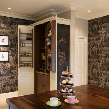 Painted Kitchen with a Twist, Barnes SW13