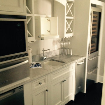 Painted White Kitchen Cabinets