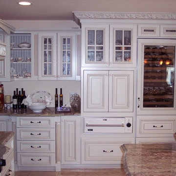 Painted white kitchen in Virginia Beach