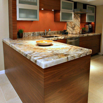 Palm Desert Contemporary Kitchen Remodel - Ironwood CC