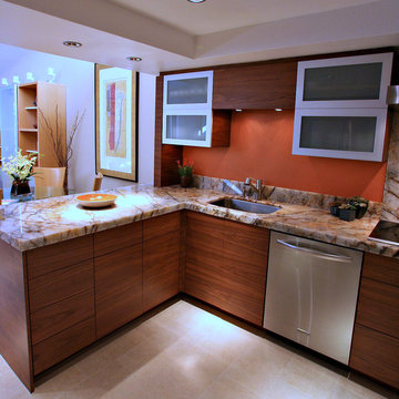 Palm Desert Contemporary Kitchen Remodel - Ironwood CC