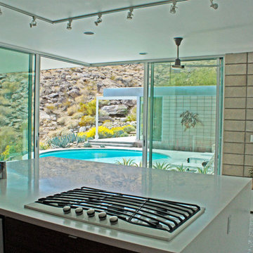 Palm Springs Modern Kitchen View