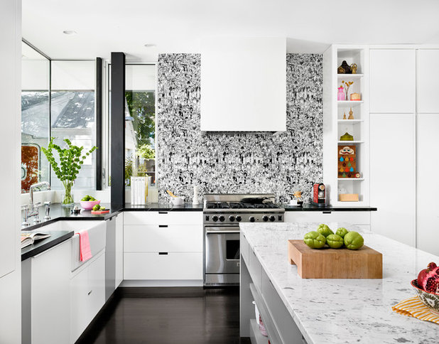 Contemporary Kitchen by Hugh Jefferson Randolph Architects