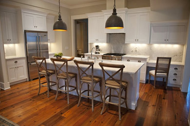 Inspiration for a country kitchen remodel in Atlanta