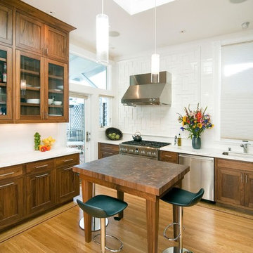 Palo Alto Kitchen Redesign with Floating Island