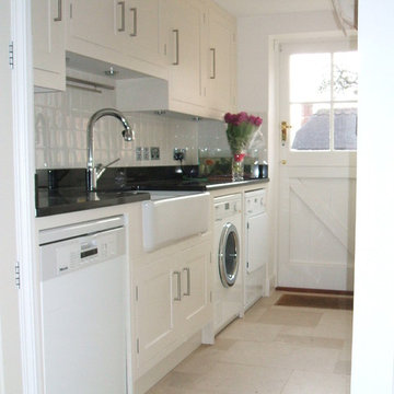 Panelled style Kitchen and Utility Room