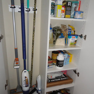 freestanding broom closet