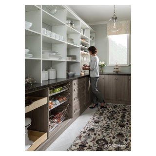 Pantry - Baskets - Transitional - Kitchen - Burlington - by Inspired  Closets Vermont