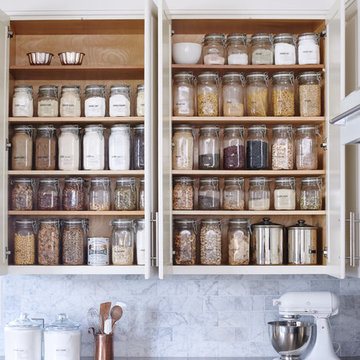 Pantry makeover - Transitional kitchen - Piedmont