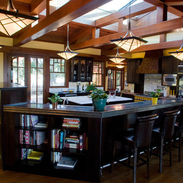 Parisian-Inspired Craftsman Kitchen