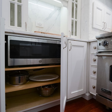 Park Ave- Kitchen Remodel- Cabinet/Concealed Microwave
