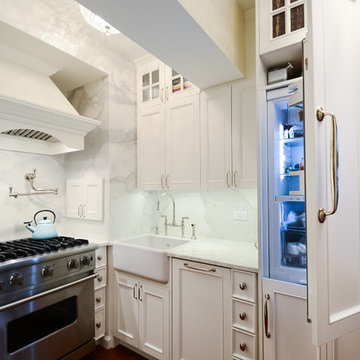 Park Ave- Kitchen Remodel- Overview/Concealed Refrigerator