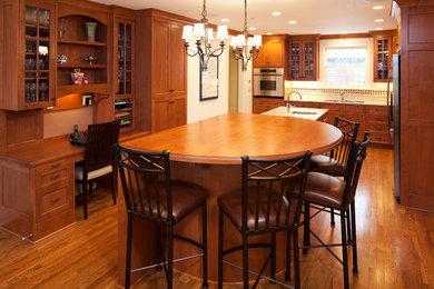 Elegant kitchen photo in Minneapolis