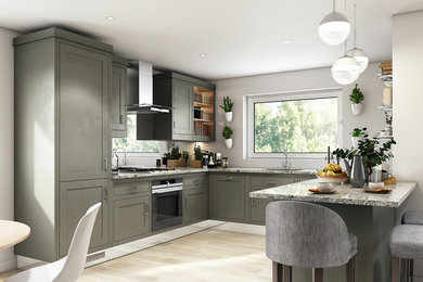 This is an example of a contemporary kitchen in Other.