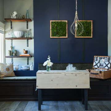 Pasadena Showcase House for the Arts 2015 Carriage House Kitchen and Dining Room