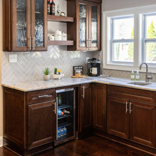 75 Beautiful Kitchen With Brown Cabinets Pictures Ideas June 2021 Houzz